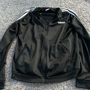 black adidas jacket!